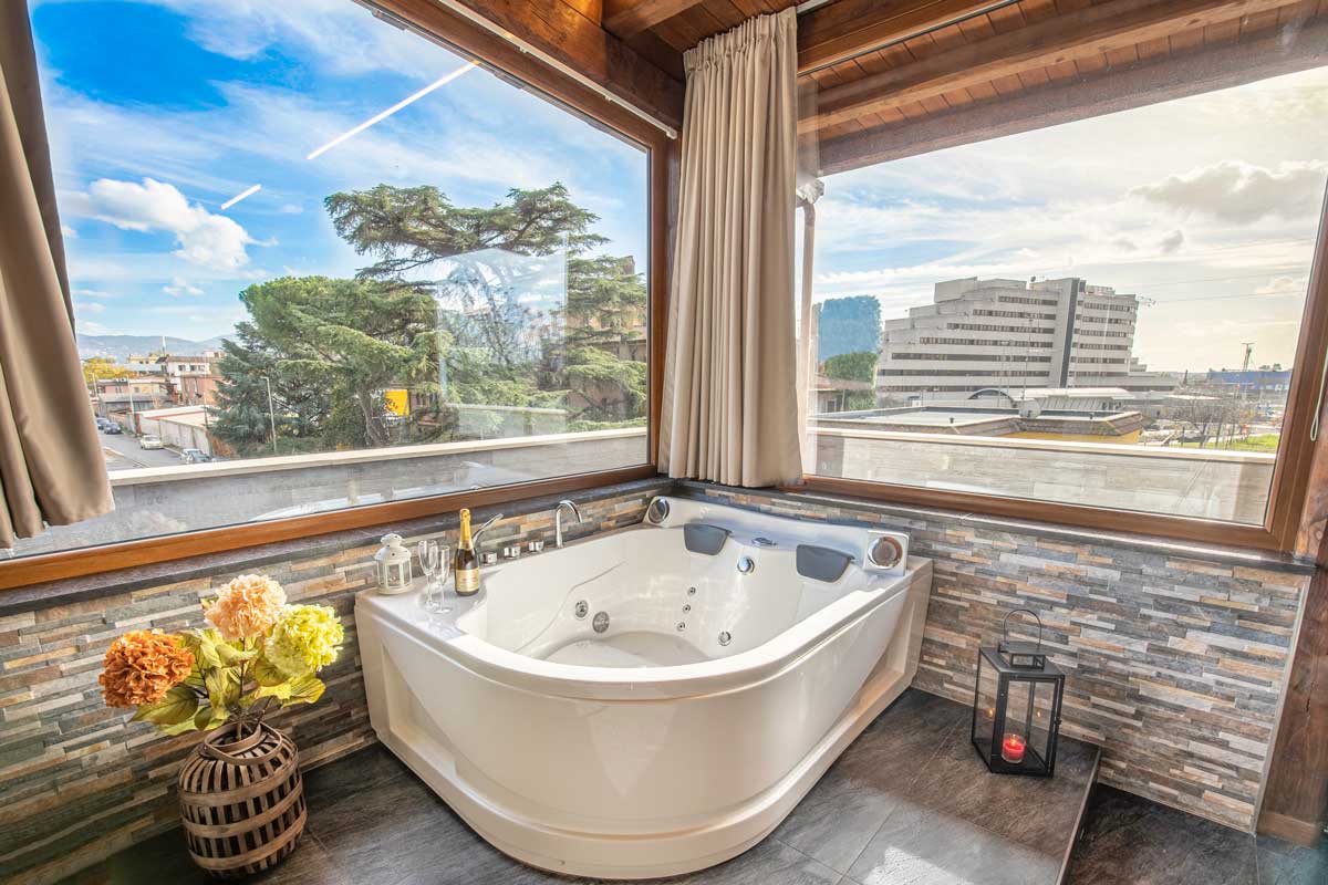 suite roma virtuse prestige con vasta idromassaggio